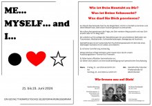 Flyer gestalttherapeutisches Selbsterfahrungsseminar