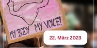 Bündnis für sexuelle Selbstbestimmung - 22. März 2023 - Kundgebung auf dem Prinzipalmarkt
