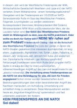 Frieden statt nato