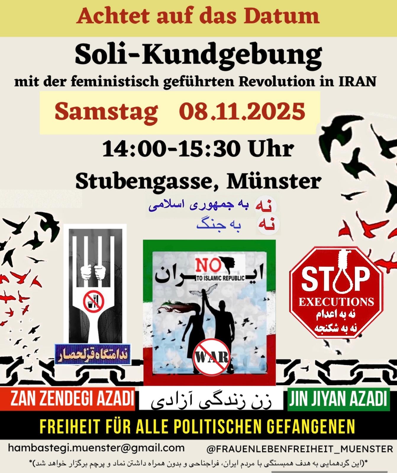 Solidarität Frau Leben Freiheit 