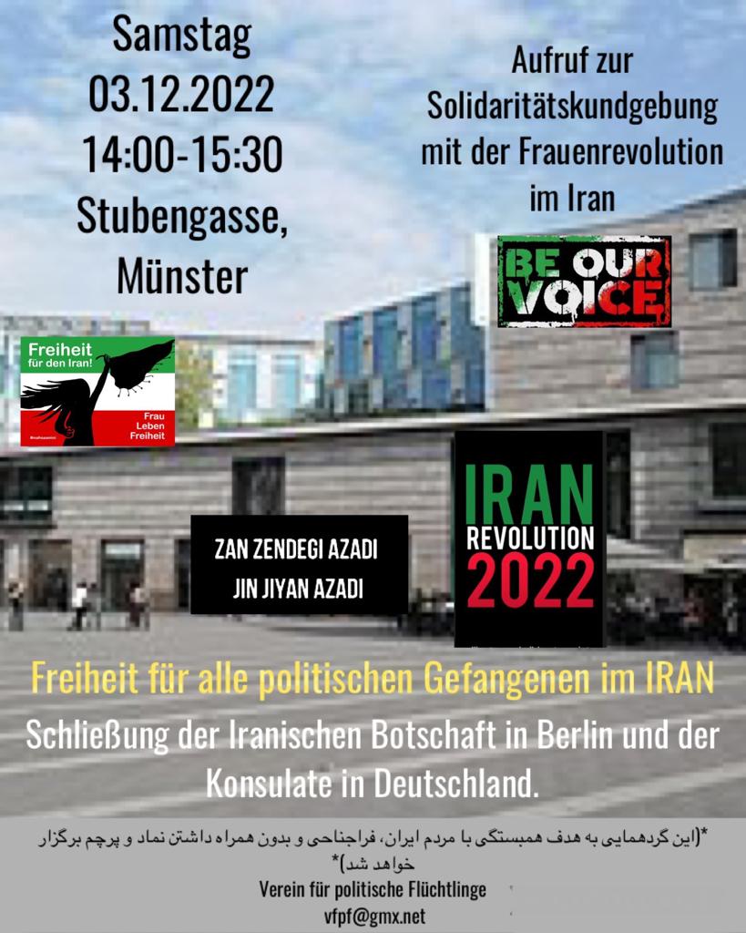 Iranrevolution Münster 