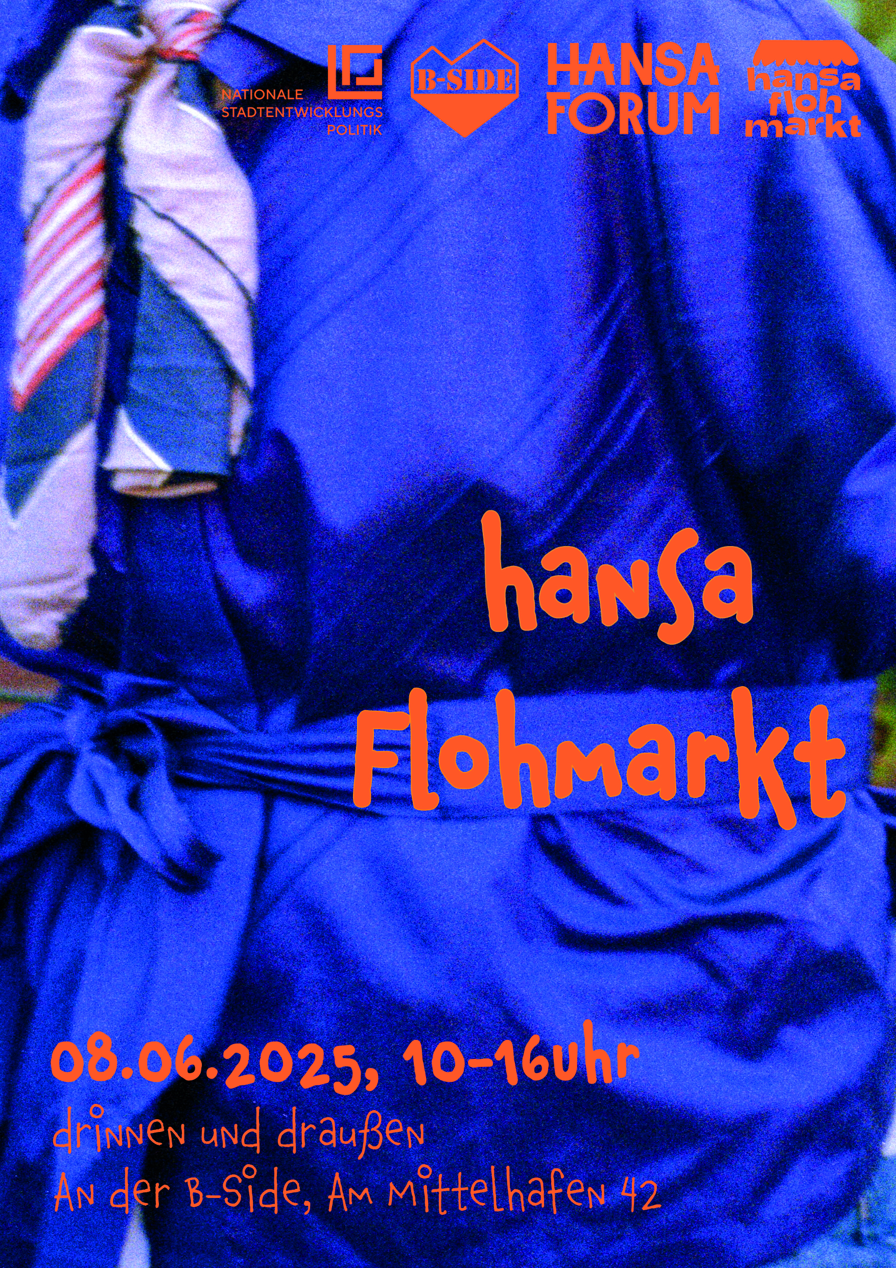 Hansa Flohmarkt 08.06.25 Plakat 