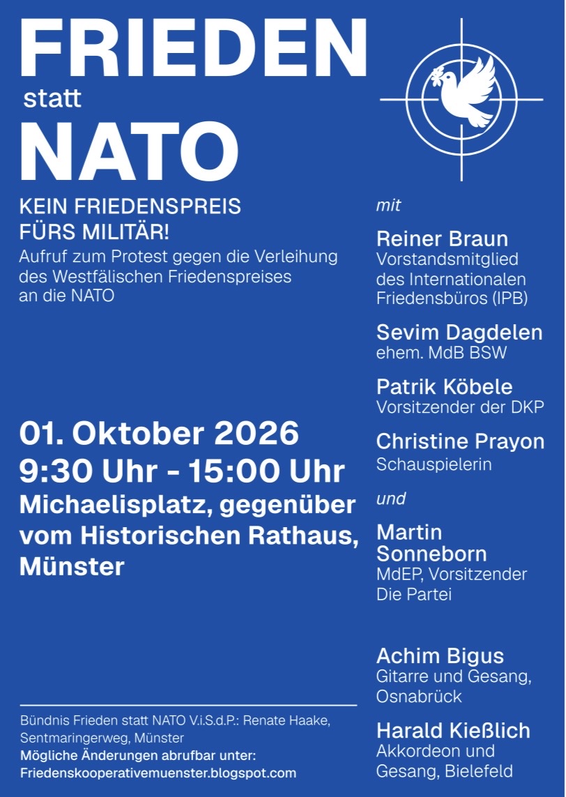 Frieden statt NATO