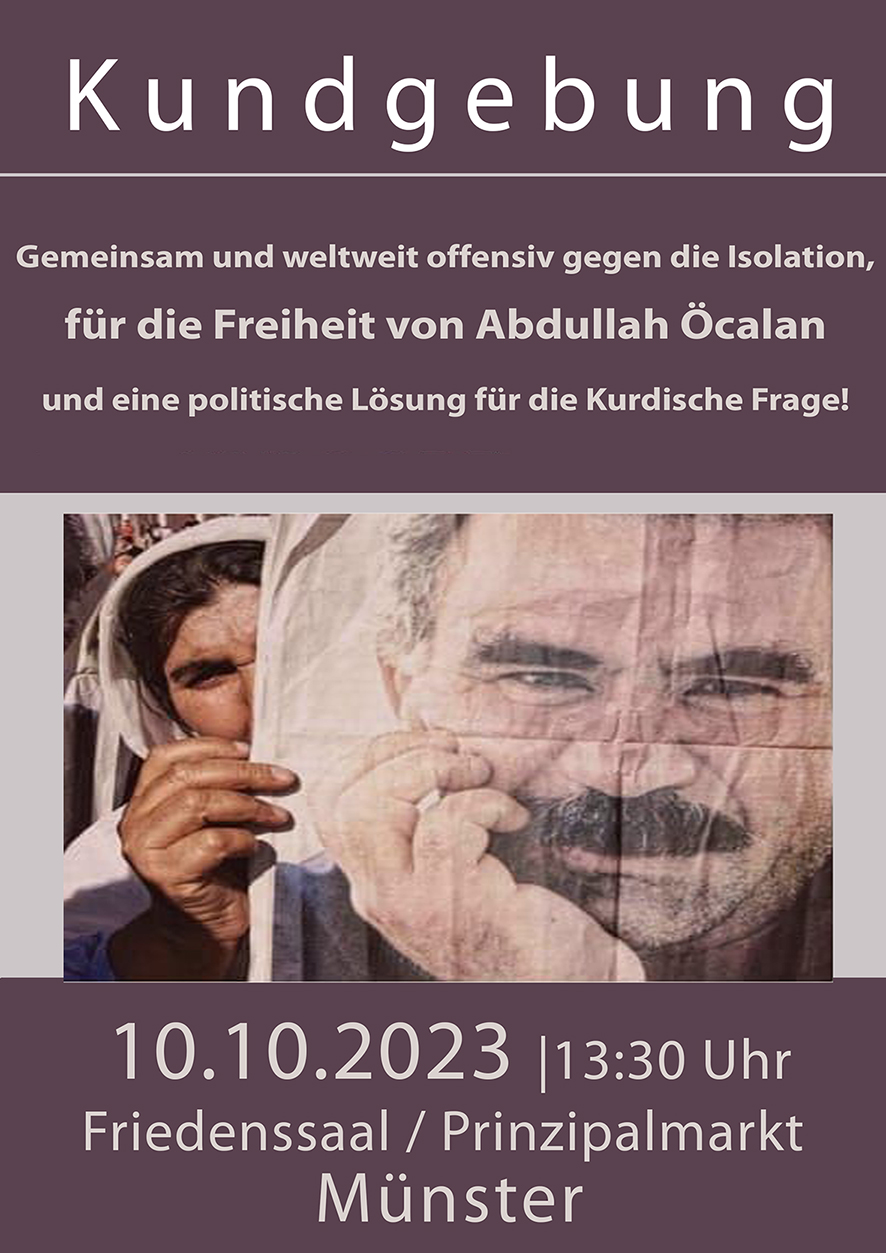 Freiheit für Abdullah Öcalan 