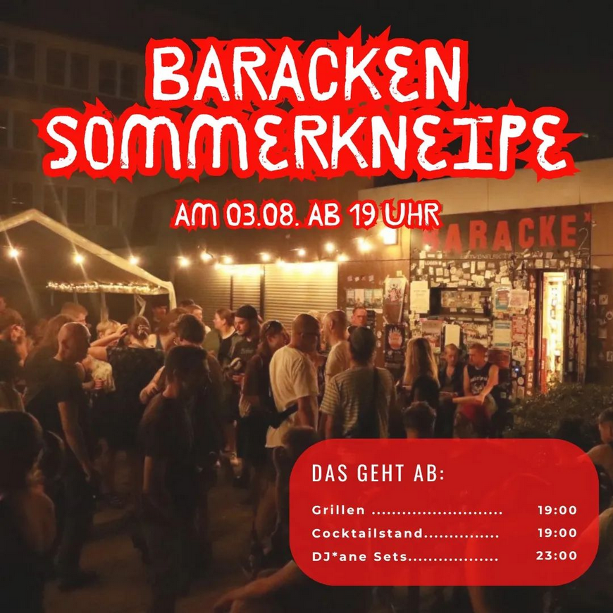 Baracken Sommerkneipe