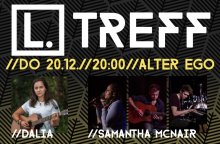 L-Treff Münster 20.12. //Live: Samantha McNair, Dalia, Aminta