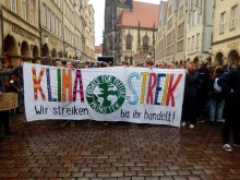 Klimastreik in Münster