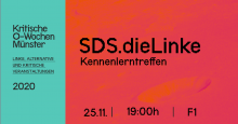 SDS.dieLinke Kennenlerntreffen 25.11.  19:00h    F1