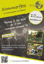 GrüneBeete Sommerfete am 05.07.24