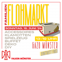 Flohmarkt Werbung