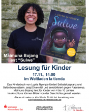 Maimuna Bojang liest "Sulwe"