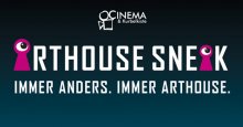 Logo der Sneak: Arthouse Sneak. Immer anders. Immer Arthouse.