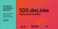 SDS.dieLinke Kennenlerntreffen 25.11.  19:00h    F1