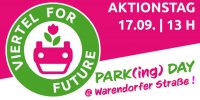 Viertel For Future - Park(ing) Day @Warendorfer Straße - Aktionstag 17.09. | 13:00 Uhr
