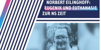 Plakat zur Veranstaltung mit einem Bild von Paul Wulf, einem Opfer der NS-Eugenik