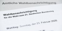 Wahlbenachrichtigung