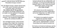 Frieden Europa