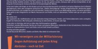 Über 70 kriegsdienstverweigerung