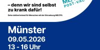 LiegendDemo Münster 2026. Prinzipalmarkt Münster,  09.05.2026, 13:00–16:00 Uhr