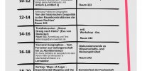 Programm - Aktionstage "Wissenschaft gegen Faschismus" am Geo 1