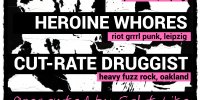bambi shoots back + heroine whores + cut-rate druggist live at baracke münster 3.9.2026