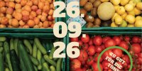 Einladung zum Tag der Lebensmittelrettung am 26.09. ab 12.00Uhr auf dem Harsewinkelplatz. Für die Fairteilung der Lebensmittel bitte eigene Brottüten, Beutel und Dosen mitbringen